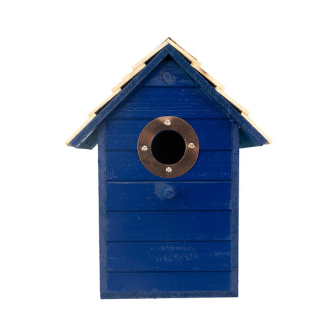 Panacea Nest Boxes Blue Panacea Lake & Cabin Woodland Series Colourful Wren Houses - Assorted Colours