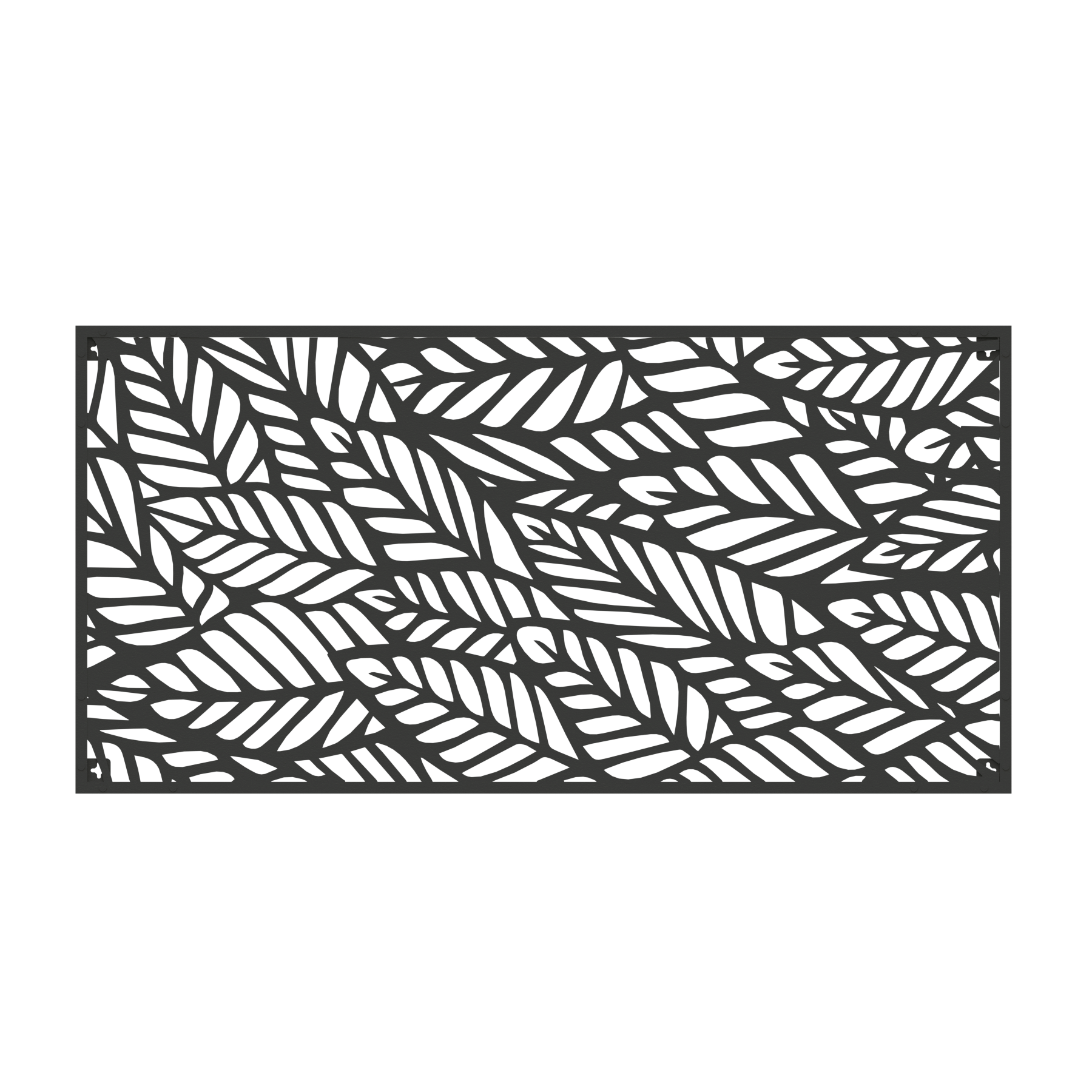 Panacea Privacy Screen Panacea Leaves Garden Screen