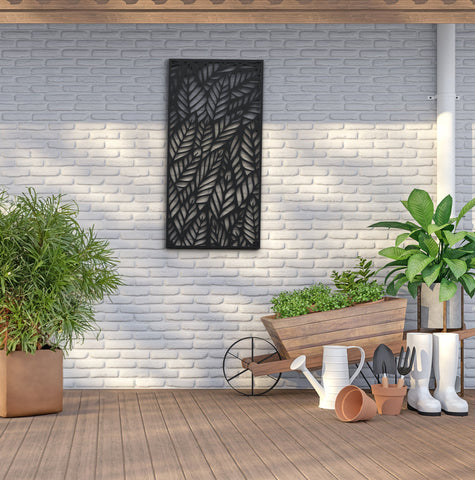 Panacea Privacy Screen Panacea Leaves Garden Screen