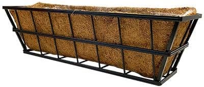 Panacea Planters & Pots Panacea Modern Farmhouse 30" Deck and Window Box Planter