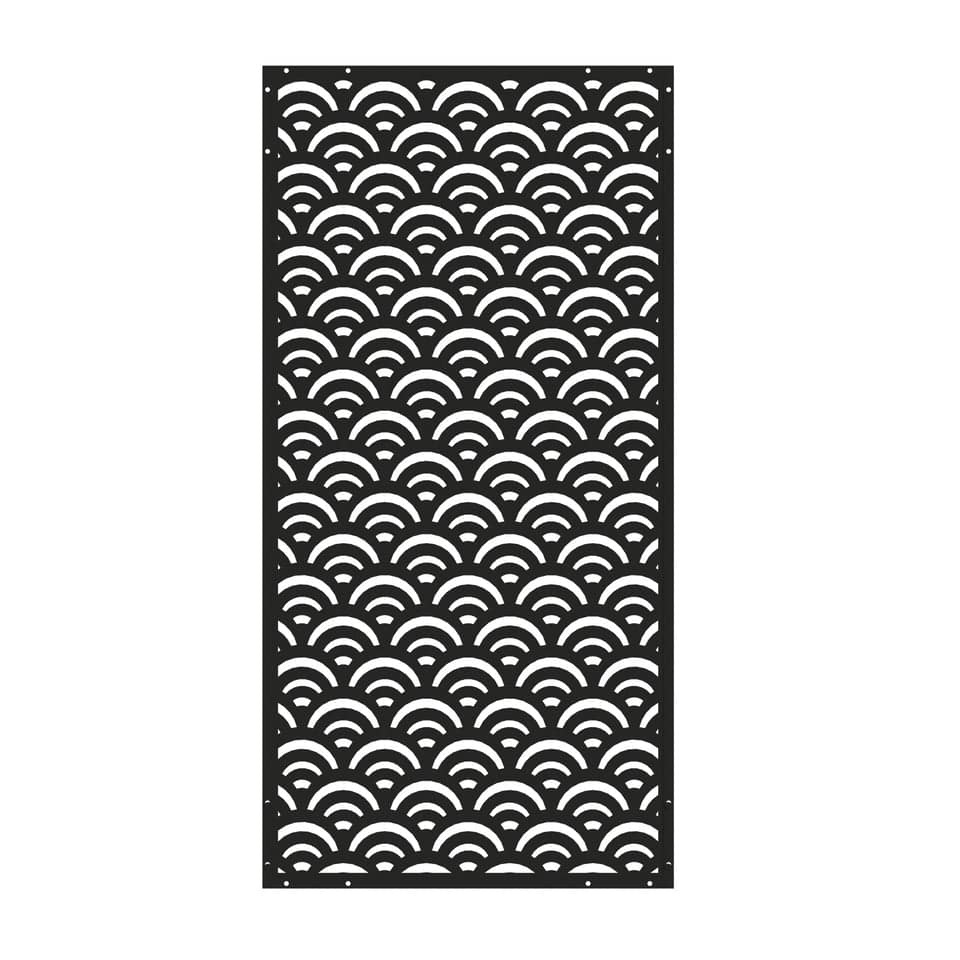 Panacea Privacy Screen Panacea Modern Wave Garden Screen