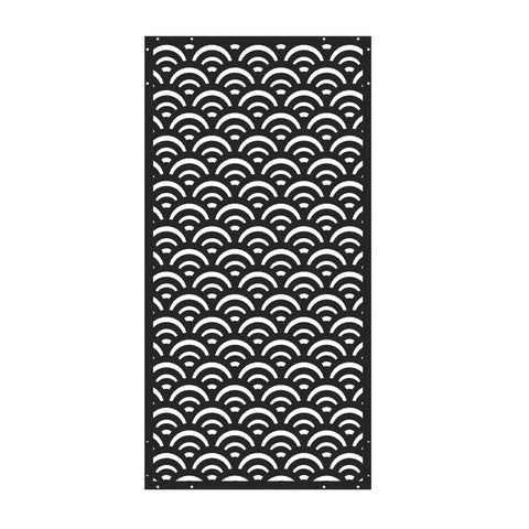 Panacea Privacy Screen Panacea Modern Wave Garden Screen
