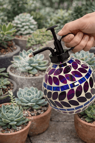 Panacea Plant Mister Panacea Mosaic Glass Mister