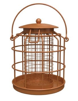 Panacea Bird Feeders Panacea Squirrel Resistant Colourful Bird Feeder - Terracotta