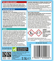 Patio Magic Garden Cleaning Patio Magic Cleaner 2.5L