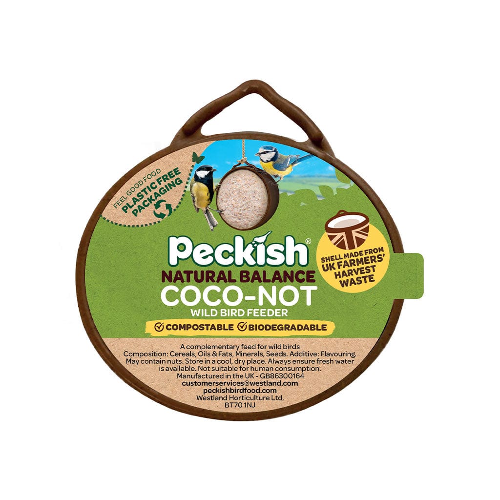 Coco Not Peckish Coco-Not Natural Balance Single – Trowell Garden Centre