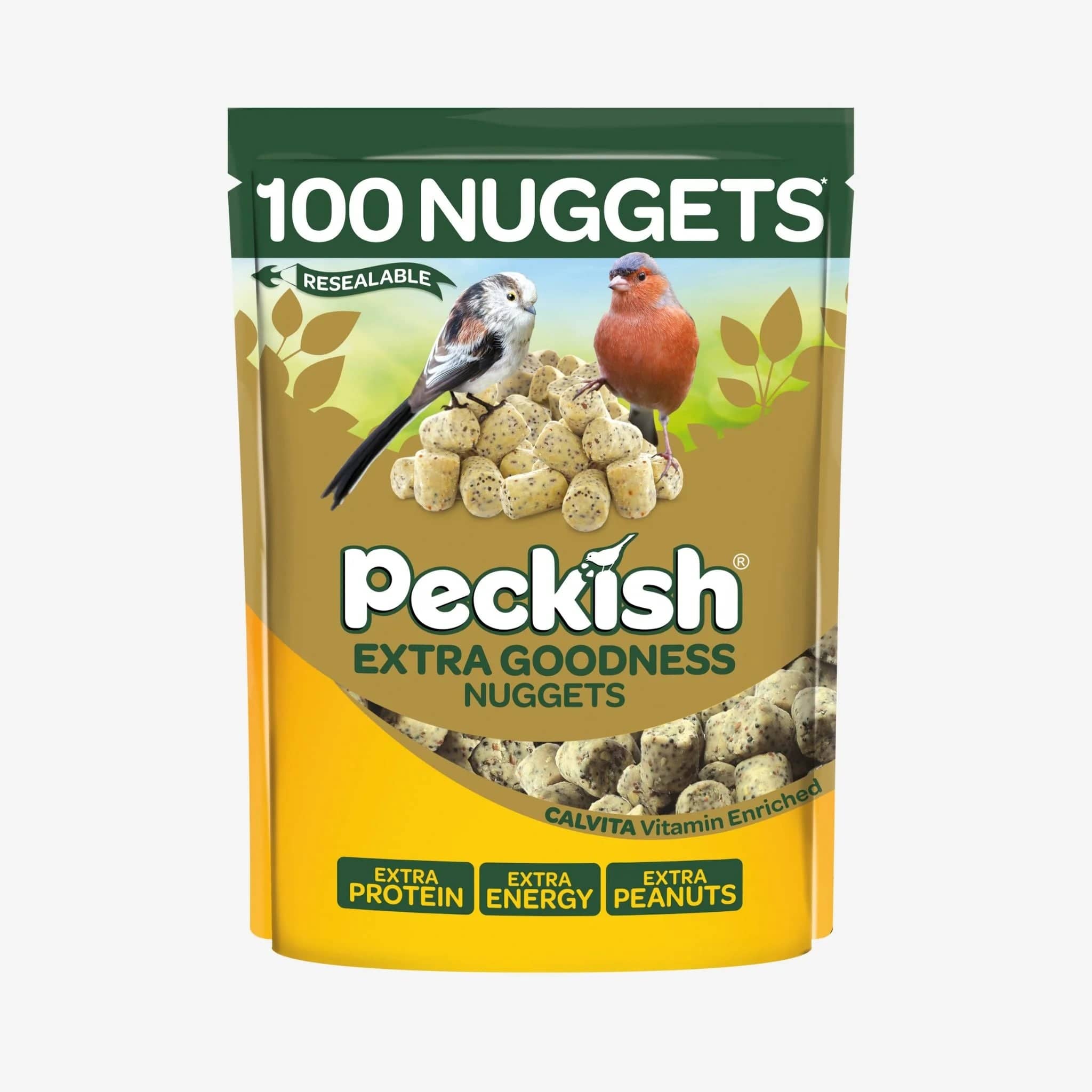 Peckish Peckish Extra Goodness 100 Nuggets