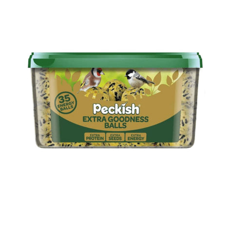 Peckish Suet Fat Balls Peckish Extra Goodness Energy Balls 35 pk Tub