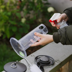 Secret Garden Nyjer Feeders Peckish Funnel Seed Feeder