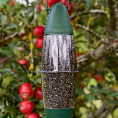 Peckish Seed Feeders Peckish Three-Port Multi Seed & Nyjer Feeder – Versatile, Clean, and Bird-Friendly