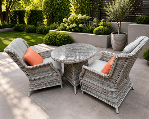 Pembrook Garden Furniture Set Pembrook Chatsworth Bistro Light Grey