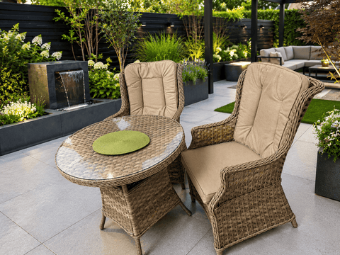 Pembrook Garden Furniture Set Pembrook Chatsworth Bistro Set Natural