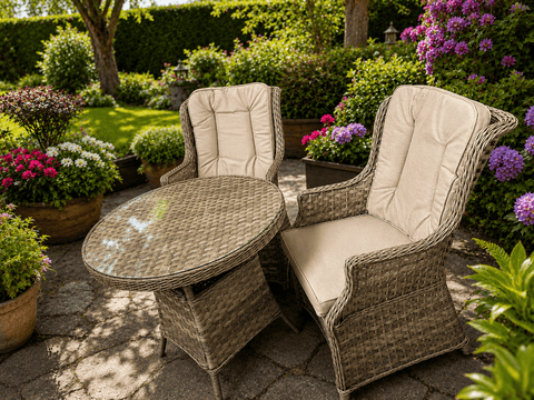Pembrook Garden Furniture Set Pembrook Chatsworth Bistro Set Natural