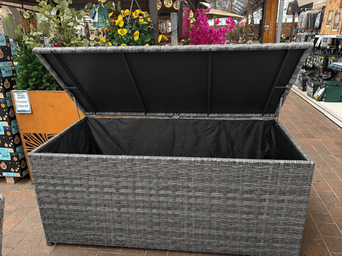 Pembrook Garden Furniture Set Pembrook Chatsworth Storage Box Dark Grey
