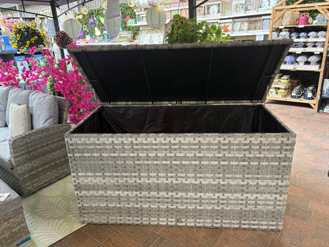 Pembrook Garden Furniture Set Pembrook Chatsworth Storage Box Light Grey
