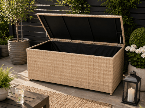 Pembrook Garden Furniture Set Pembrook Chatsworth Windsor Storage Box Natural
