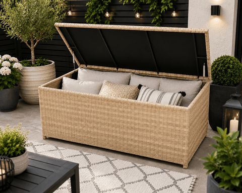 Pembrook Garden Furniture Set Pembrook Chatsworth Windsor Storage Box Natural