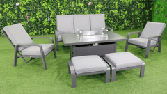 Pembrook Garden Furniture Pembrook Rio Sofa Set with Fire Pit