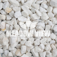 Meadow View Landscaping Premier Arctic White Chippings 20mm