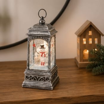 Trowell Garden Centre Premier Battery Operated Glitter Lantern Water Spinner