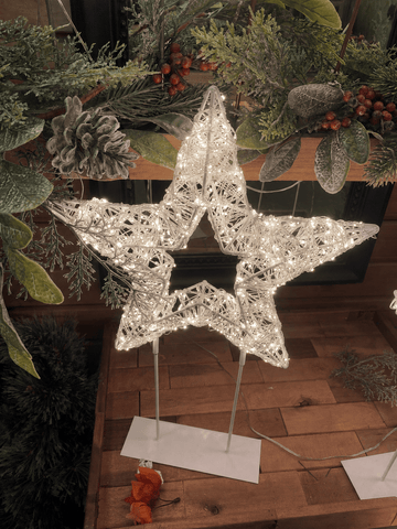 Premier LED Stars Premier Christmas Lit Star White Twinkling Lights