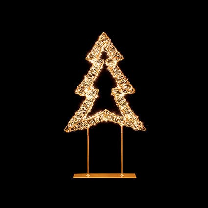 Premier LED String Trees Premier Christmas Lit Tree Warm White Twinkling Lights