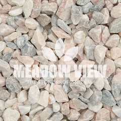 Meadow View Landscaping Premier Flamingo Chippings 14-20mm