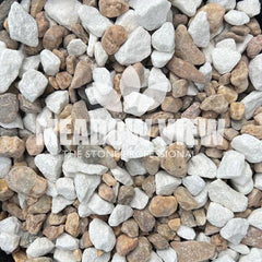 Meadow View Landscaping Premier Tuscan Ice Chippings 20mm