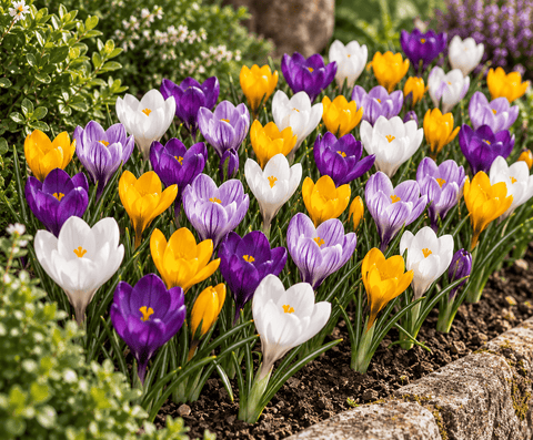 Prins Bulbs Flower Bulbs Prins Charming Crocus Vernus Mix - 40pk