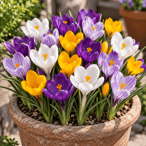 Prins Bulbs Flower Bulbs Prins Charming Crocus Vernus Mix - 40pk