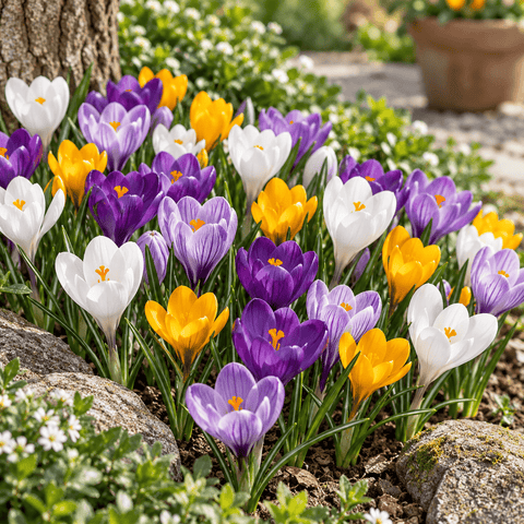 Prins Bulbs Flower Bulbs Prins Charming Crocus Vernus Mix - 40pk