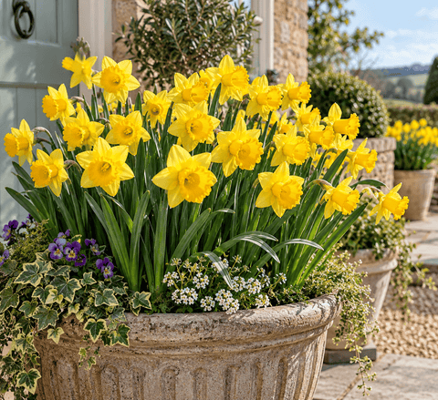 Prins Bulbs Flower Bulbs Prins Charming Golden Trumpet Daffodil Bulbs – 10kg