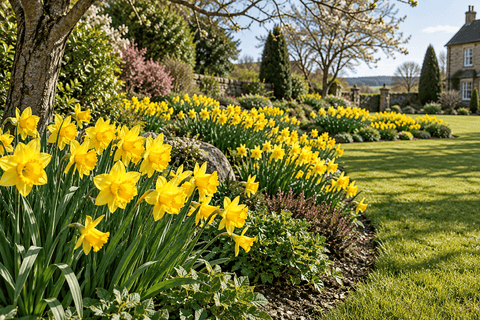 Prins Bulbs Flower Bulbs Prins Charming Golden Trumpet Daffodil Bulbs – 10kg