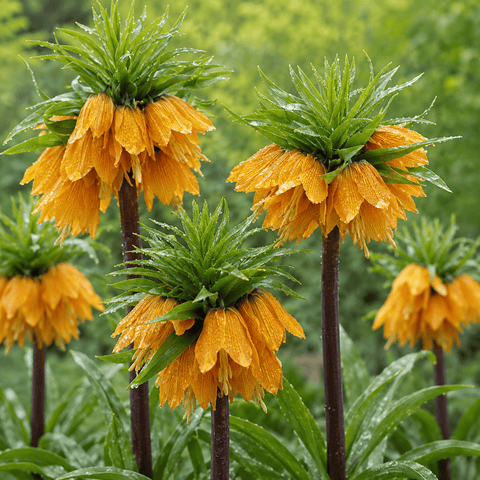 Prins Bulbs Flower Bulbs Prins Charming Imperialis Orange Fritillaria Bulbs – 1pp