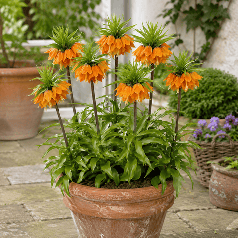Prins Bulbs Flower Bulbs Prins Charming Imperialis Orange Fritillaria Bulbs – 1pp