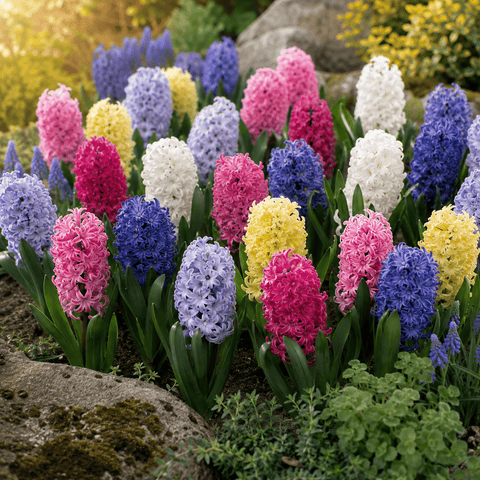 Prins Bulbs Flower Bulbs Prins Charming Mixed Bedding Hyacinth Bulbs – 10pck