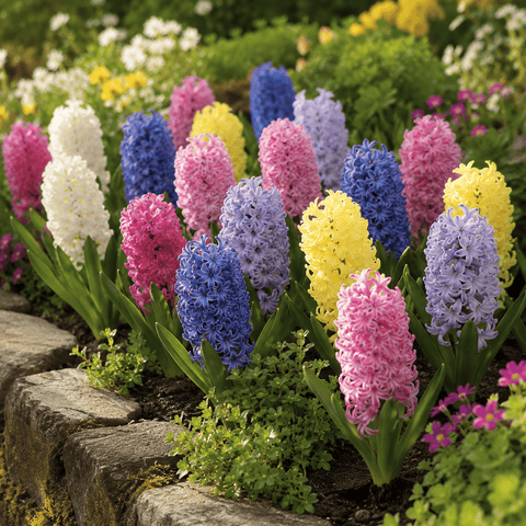 Prins Bulbs Flower Bulbs Prins Charming Mixed Bedding Hyacinth Bulbs – 10pck