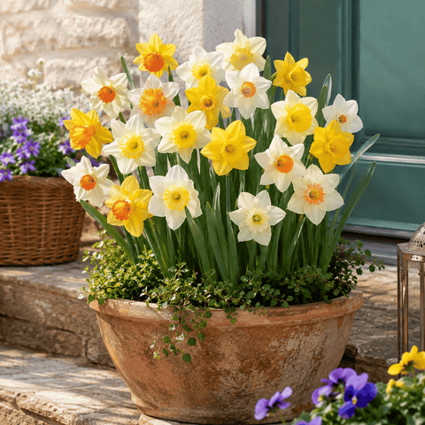 Prins Bulbs Flower Bulbs Prins Charming Mixed Daffodil Bulbs – 3kg