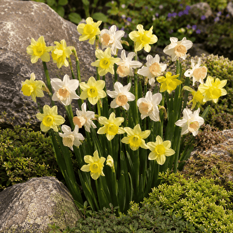 Prins Bulbs Flower Bulbs Prins Charming Narcissus Rockery Pastel Mix Bulbs – 25pck