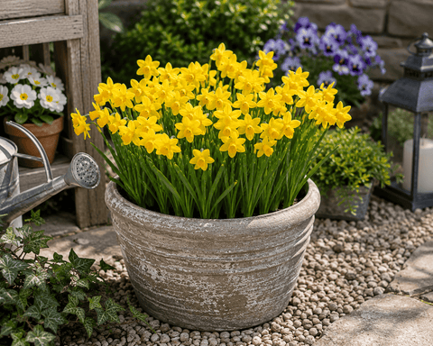 Prins Bulbs Flower Bulbs Prins Charming Rockery Tete a Tete Narcissus Bulbs – 100pk