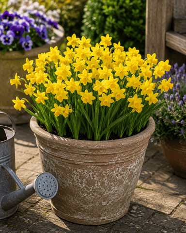 Prins Bulbs Flower Bulbs Prins Charming Rockery Tete a Tete Narcissus Bulbs – 100pk