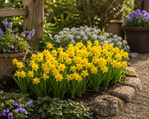 Prins Bulbs Flower Bulbs Prins Charming Rockery Tete a Tete Narcissus Bulbs – 100pk