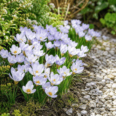 Prins Bulbs Flower Bulbs Prins Charming Species Blue Pearl Crocus Bulbs – 20pck