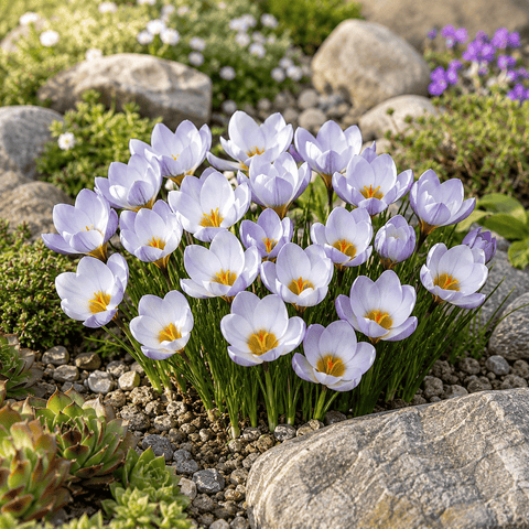 Prins Bulbs Flower Bulbs Prins Charming Species Blue Pearl Crocus Bulbs – 20pck