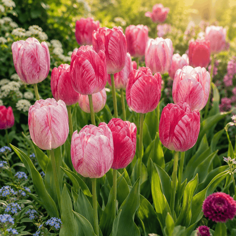 Prins Bulbs Flower Bulbs Prins Charming Triumph Hemisphere Tulip Bulbs – 25pck