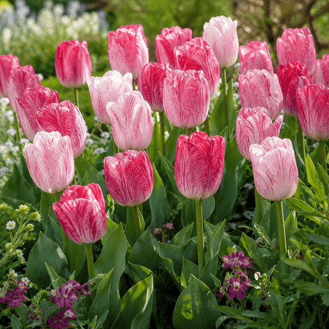 Prins Bulbs Flower Bulbs Prins Charming Triumph Hemisphere Tulip Bulbs – 25pck