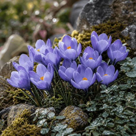 Prins Bulbs Flower Bulbs Prins Charming Vernus Blue Crocus Bulbs – 15pck