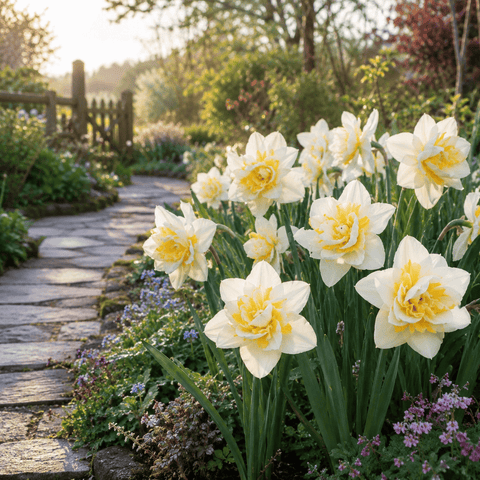 Prins Bulbs Flower Bulbs Prins Charming White Lion Daffodil Bulbs – 3kg