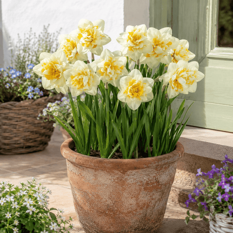 Prins Bulbs Flower Bulbs Prins Charming White Lion Daffodil Bulbs – 3kg