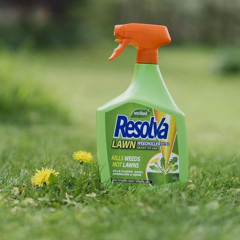 Resolva Lawn Weed Control Resolva Lawn Weedkiller Extra Ready to Use 1L